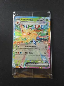 Leafeon ex 006/131 Prismatic Evolutions SEALED Promo | Pokemon TCG Surprise Box - Image 3