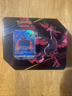 Pokémon TCG: Crown Zenith Galarian Moltres Tin - Image 1