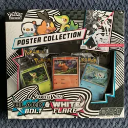 Pokemon TCG Black Bolt & White Flare Unova Poster Collection - Image 7