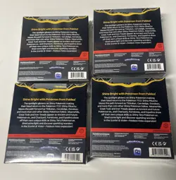 LOT OF 4 Pokemon TCG Scarlet & Violet Paldean Fates SV4.5 Booster Bundle NEW - Image 5
