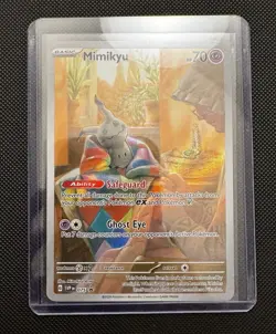 Pokémon TCG: Mimikyu 075 - Paldean Fates ETB Black Star Promo *NM* - Image 1