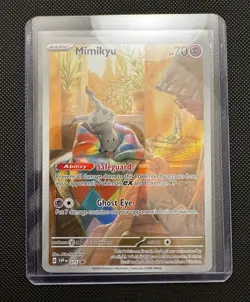 Pokémon TCG: Mimikyu 075 - Paldean Fates ETB Black Star Promo *NM* - Image 4