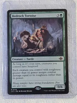 MTG Bedrock Tortoise #176 The Lost Caverns of Ixalan Magic Card Rare NM - Image 5