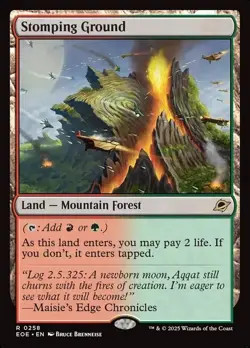 Stomping Ground  - MtG Edge of Eternities - NM - Image 1