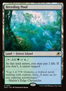 Breeding Pool  - MtG Edge of Eternities - NM - Image 1