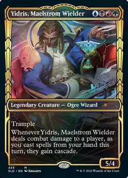 1x Yidris, Maelstrom Wielder - Gilded Foil Light Play MTG Magic - Kid Icarus - - Image 1
