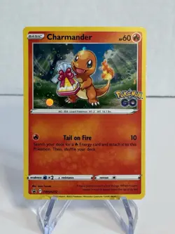 Charmander Cosmos Swirl Promo Pokemon Go PokÃ©mon SWSH232 Sword & Shield - Image 1