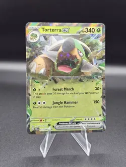 Torterra ex 012/162 Temporal Forces DOUBLE RARE Holo Pokemon Card NM - Image 1