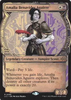MTG The Lost Caverns of Ixalan Amalia Benavides Aguirre Showcase 0299 NM Rare - Image 1