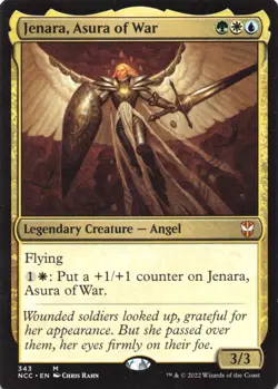 1x Jenara, Asura of War MTG Magic - Kid Icarus - - Image 1