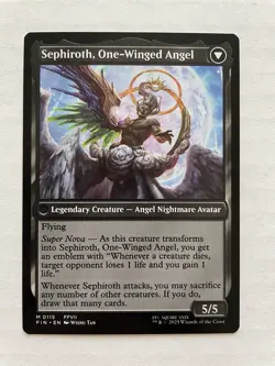 MTG  Sephiroth, Fabled SOLDIER  0115  FIN - Image 2