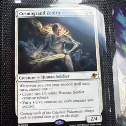 Mtg Edge of Eternities Borderless cosmogrand zenith - Image 1