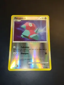 Porygon 81/106 Great Encounters Pokemon Reverse Holo MINT - Image 2