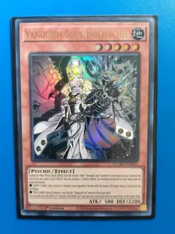 Near Mint Yugioh Vanquish Soul Hollie Sue DUAD-EN022 - Ultra Rare - 1st Edition  - Image 1