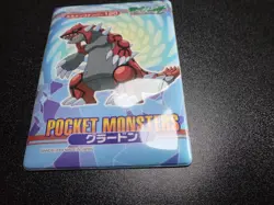 Pokemon Bandai Promo Waterproof Bathroom Menko Card 2004 Groudon #5527 - Image 5