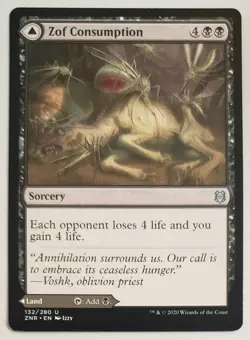 Zof Consumption / Zof Bloodbog Lp Zendikar Rising 132 Magic The Gathering MTG - Image 3