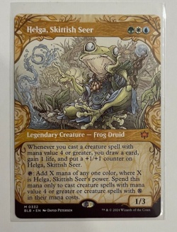 MTG – Bloomburrow – Helga, Skittish Seer Showcase – Mythic 0332 - Image 2