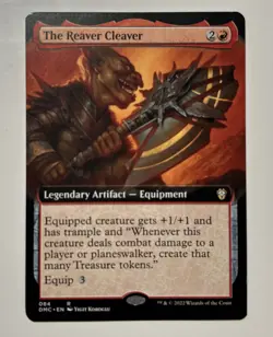 The Reaver Cleaver (Extended Art) NM Magic The Gathering Dominaria United DMU - Image 1