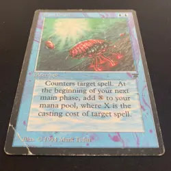 MTG \\>> Mana Drain (PO) <<// Legends - 341 Trading - Magic - Image 9