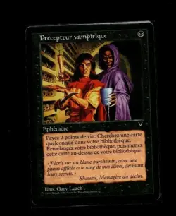 MRM FR/VF Vampiric Tutor - MTG Magic VIS Vampire Receiver - Image 1