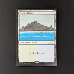 MTG \\>> Tropical Island (Modern Frame) (EX) <<// - Image 7