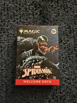 Magic The Gathering Spider-Man Venom Welcome Deck SDCC 2025 Hasbro - Black DECK - Image 4