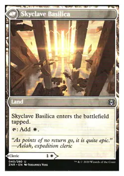 Skyclave Cleric / Skyclave Basilica Zendikar Rising MTG - NM+ - Image 2