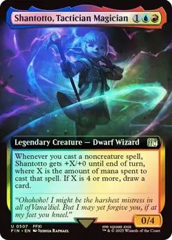 Shantotto, Tactician Magician Foil Extended Art Final Fantasy MTG NM - Image 2