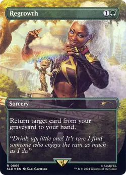Regrowth [Foil][Secret Lair] - SLD [NM] [MTG - MAGIC] - Image 1
