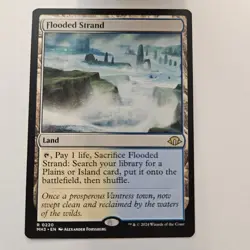 Flooded Strand Modern Horizons 3 220 LP  MTG Magic the Gathering - Image 1