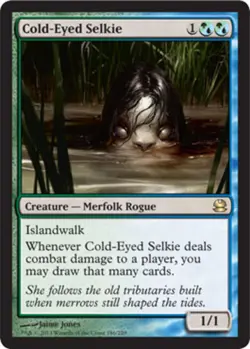 Cold-Eyed Selkie ~ Moderately Played Modern Masters MTG Magic UltimateMTG Multi- - Image 1