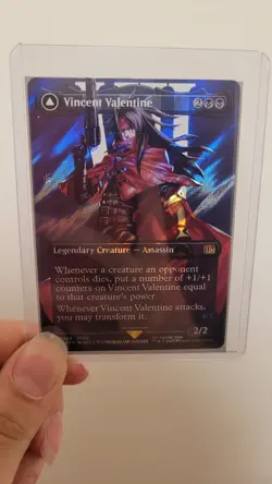 MTG Vincent Valentine Borderless Surge Foil 0528 Final Fantasy NM - Rare - Image 8