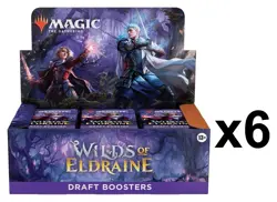 SEALED CASE! 6x Draft Booster Box Wilds of Eldraine WOE MTG - Image 2