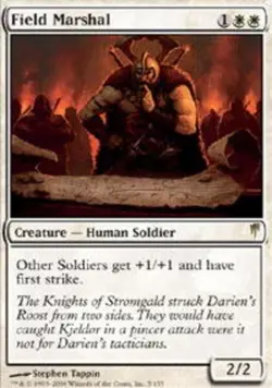 1x Field Marshal Moderate Play MTG Magic - Kid Icarus - - Image 2