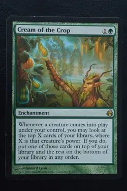 Magic The Gathering MTG CREAM OF THE CROP Morningtide LP Lightly Played - Image 1