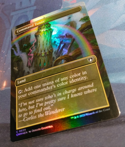 Command Tower FOIL (Borderless) - Commander Masters - NM (see pics) MTG - Image 6