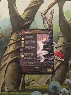 MTG: Terra Magical Adept (0323) Final Fantasy Borderless PR0XY NM - Image 2