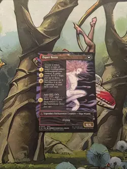 MTG: Terra Magical Adept (0323) Final Fantasy Borderless PR0XY NM - Image 4