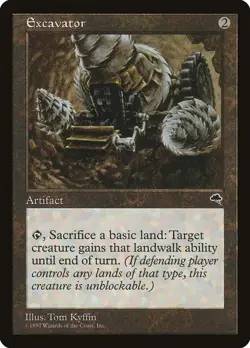 Magic the Gathering (mtg): TMP: Excavator  (x 4) - Image 1