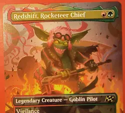 MTG, AETHERDRIFT: REDSHIFT, ROCKETEER CHIEF - RARE #0366 , REGULAR FINISH NM - Image 5
