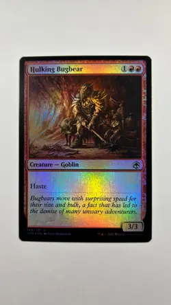 MTG Adventures in the Forgotten Realms Hulking Bugbear Foil 149/281 - Image 3
