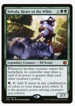Selvala, Heart of the Wilds Conspiracy: Take the Crown Regular MP Moderate Play - Image 1