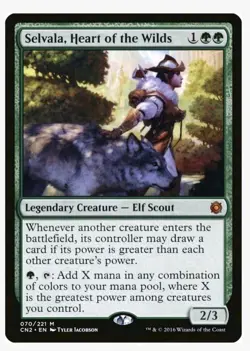 Selvala, Heart of the Wilds Conspiracy: Take the Crown Regular MP Moderate Play - Image 2