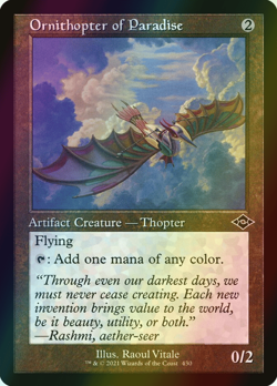 MTG Ornithopter of Paradise Foil ** Modern Horizons 2 ** English (NM) - Image 3