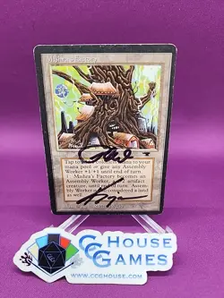 mishra's factory Antiquities Signed #A Phil Kaja Foglio MTG Magic *CCGHouse* - Image 7