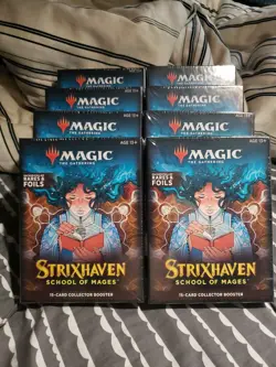 Magic the Gathering : Strixhaven : 15-Card Collector Booster Box : Sealed - Image 1
