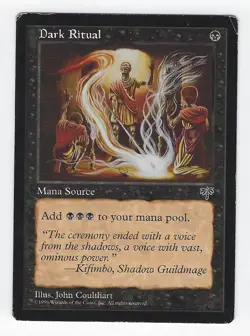 Dark Ritual MTG: Mirage Common - Image 1