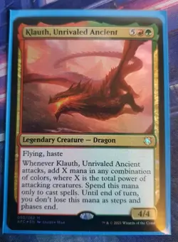 Klauth, Unrivaled Ancient Commander: Adventures in the Forgotten Realms Foil - Image 6