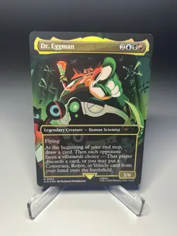 Dr. Eggman (Rainbow Foil) Secret Lair Drop Foil - Image 3