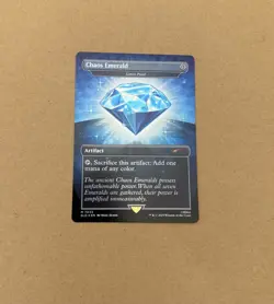 Chaos Emerald Lotus Petal - Blue 7033- Sonic Secret Lair - Magic The Gathering - Image 2